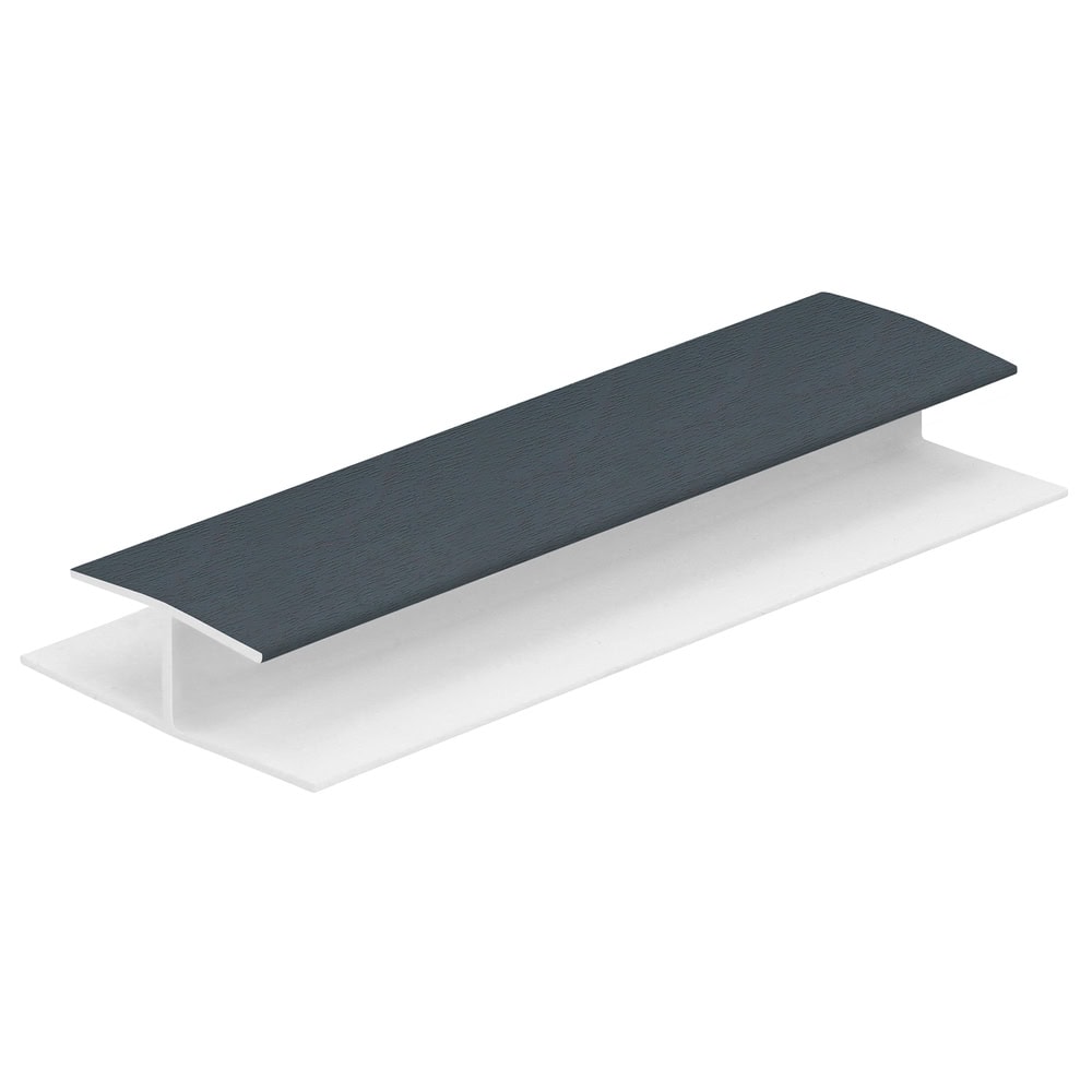 H-verbindingprofiel 10mm - Monumentenblauw - Classic (met houtnerf)