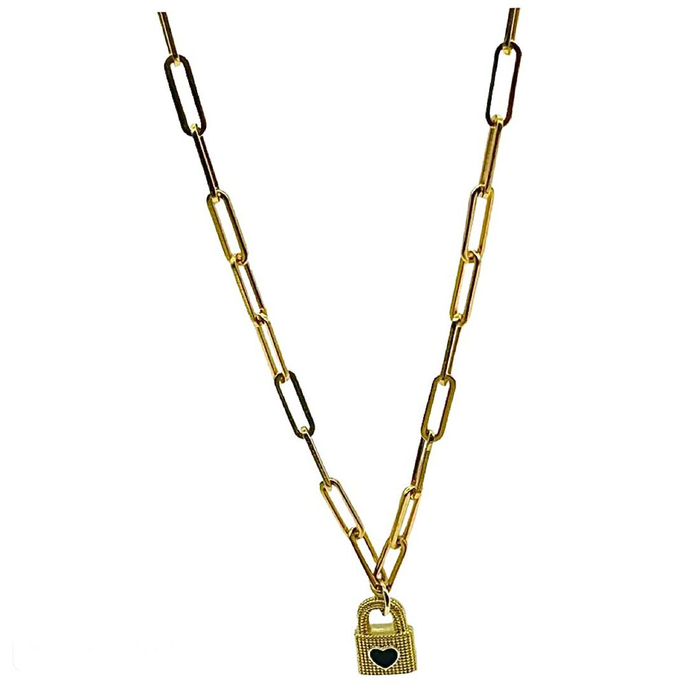 Kette Locked Heart