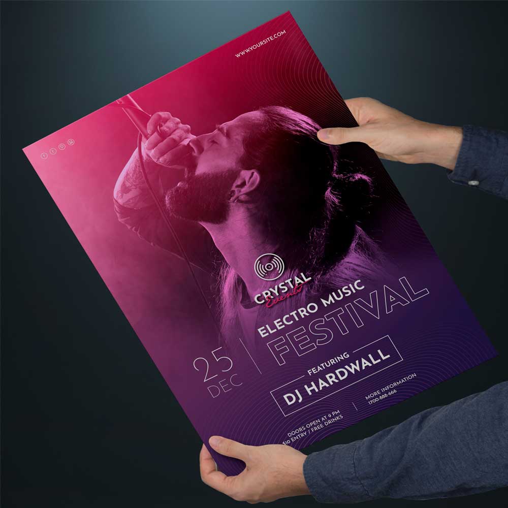 MegaColorUSA custom flyer printer