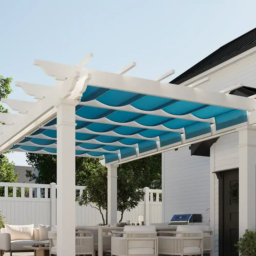 Windsor Fiberglass Pergola Kit Canopy View