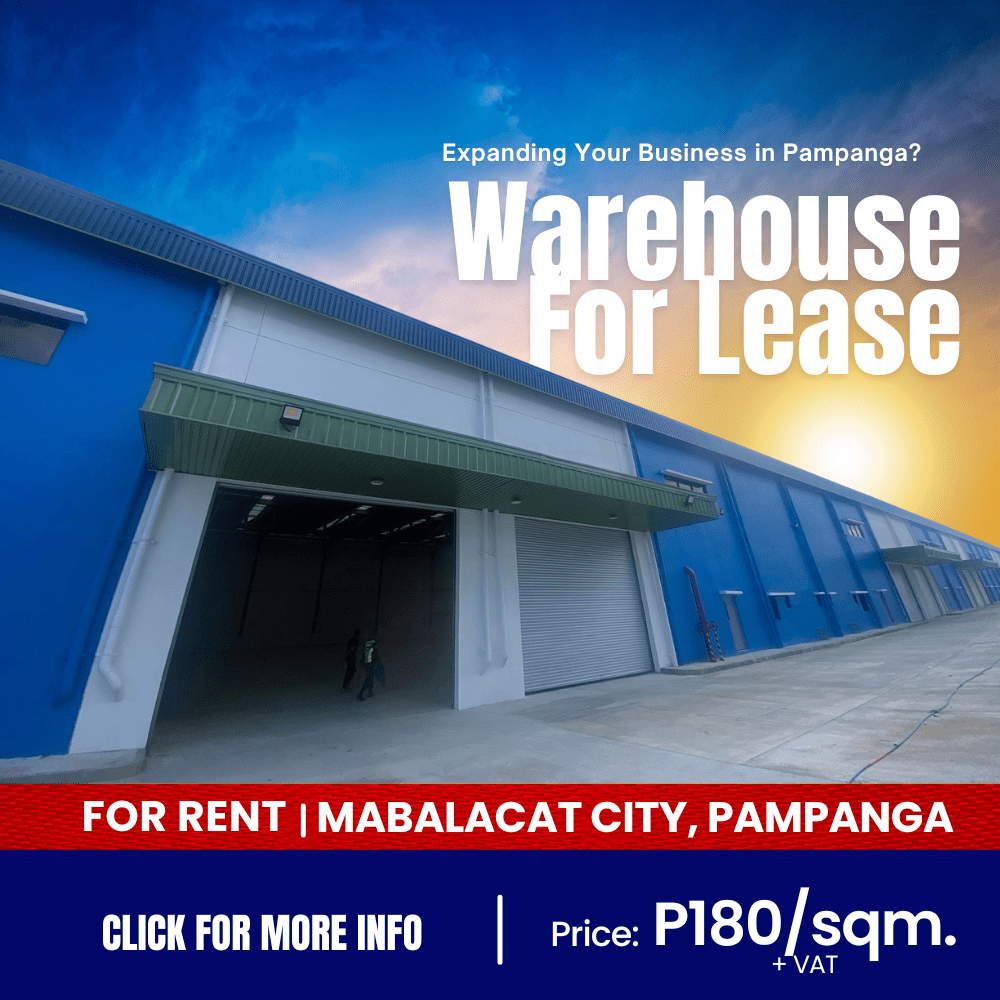 Warehouse for lease in pampanga ALLHC Mabalacat Clark