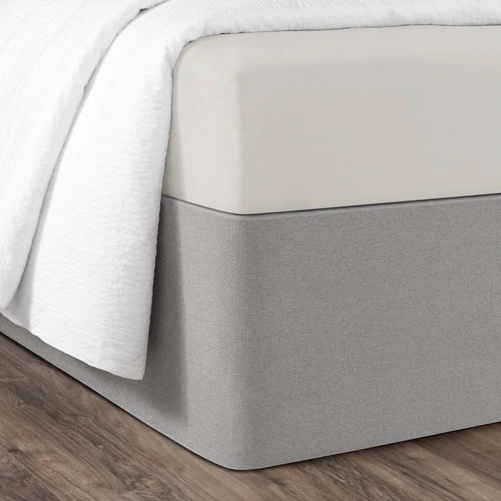 a Circa bedskirt in a grey color