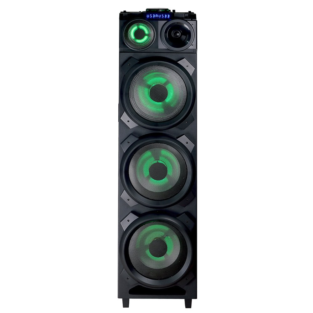 Парти аудио система Xmart DJ-X3, 250W, Bluetooth, Караоке, DJ ефекти, черна - 2