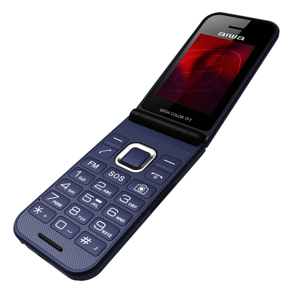 Мобилен телефон Aiwa FP-24DB Senior Phone, Син - 7