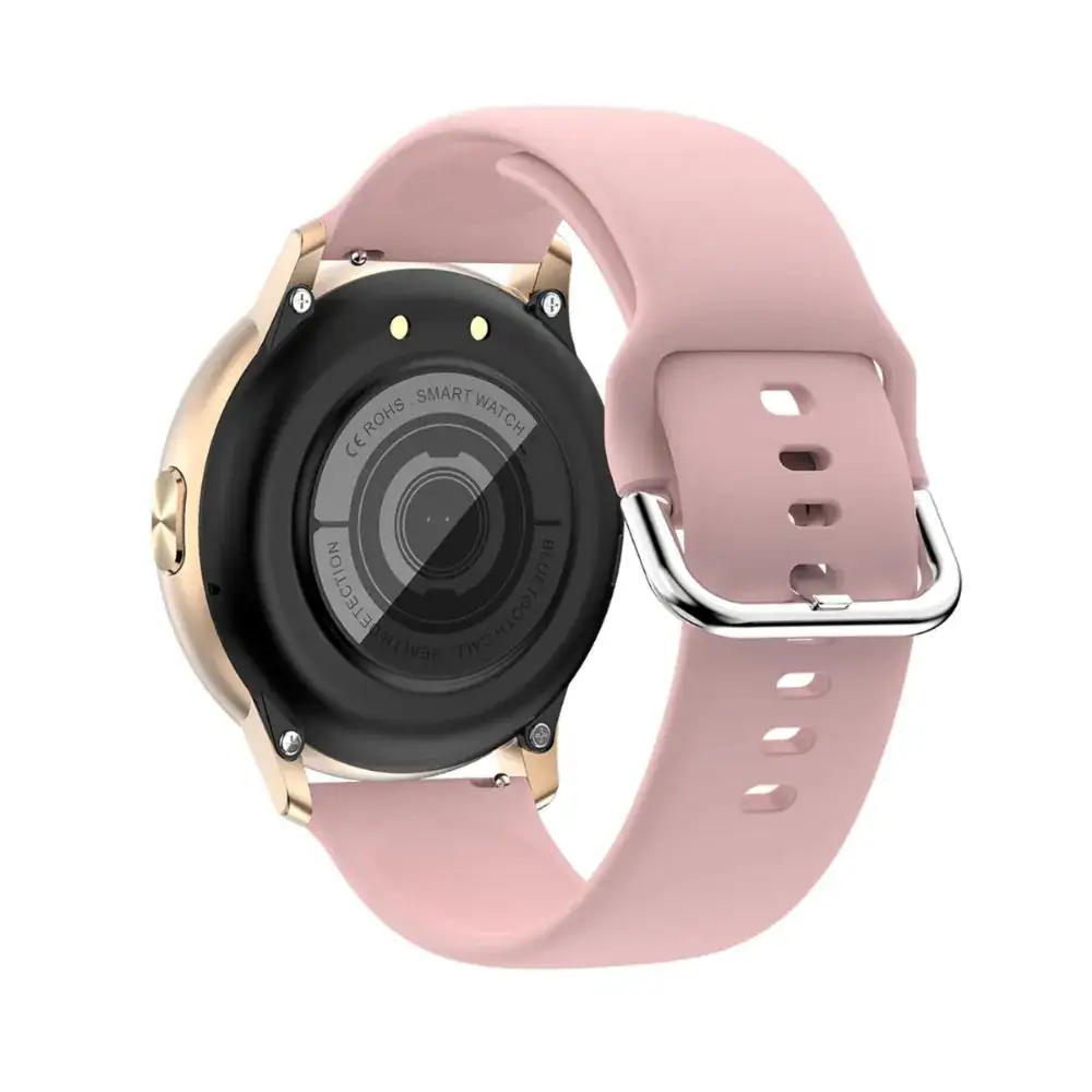 Смарт часовник Lemfo LF28 Pro с фитнес функции, розов