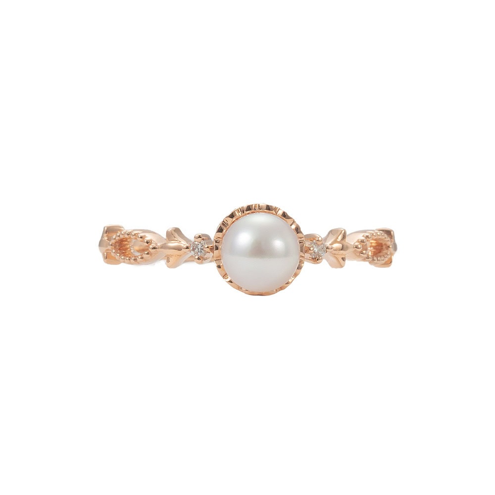 Vintage Akoya Pearl Ring - Jennifer