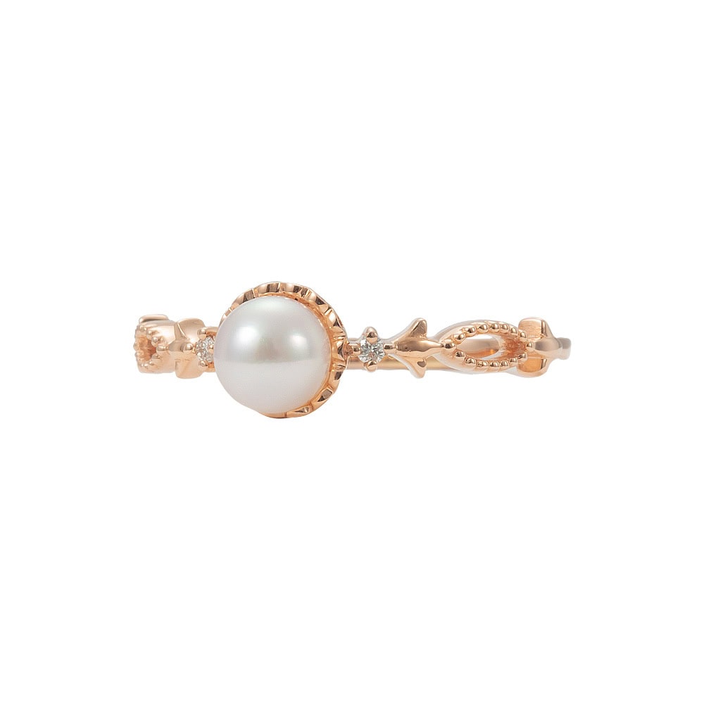 Vintage Akoya Pearl Ring - Jennifer - Image 2