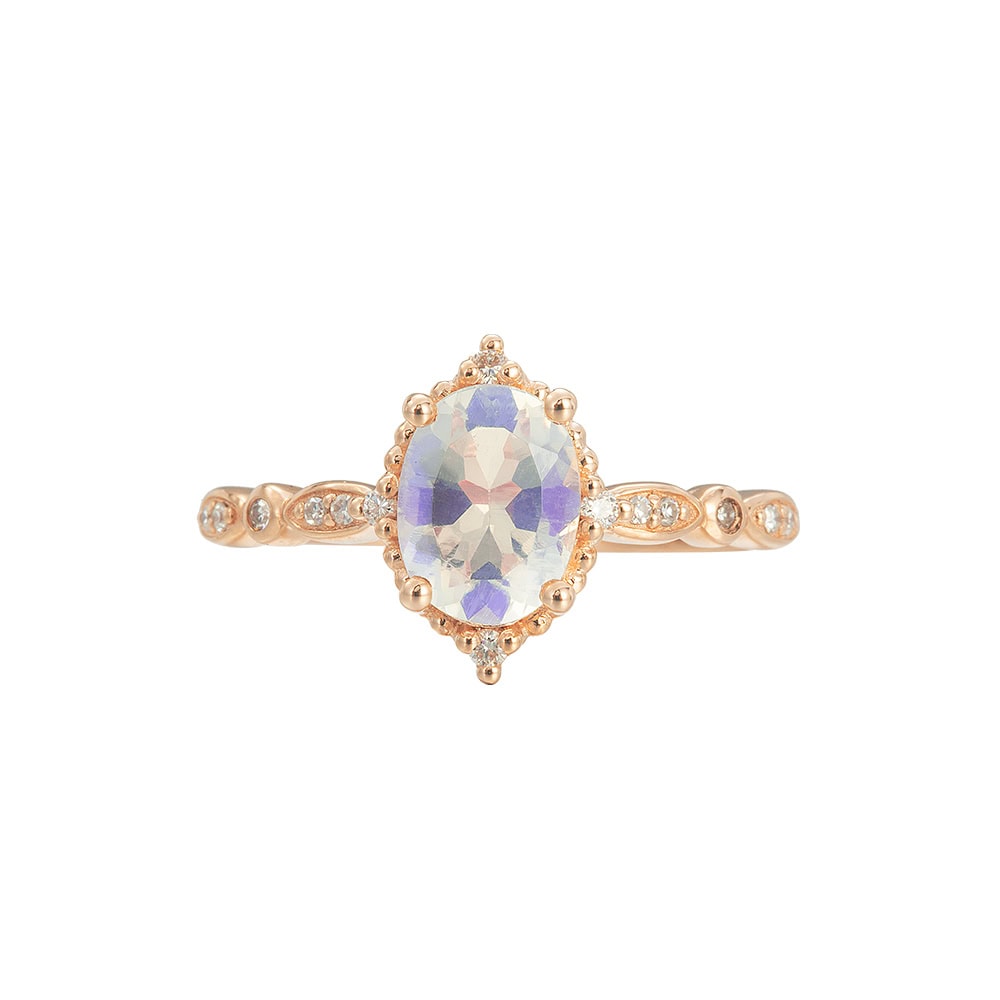 Vintage Moonstone Ring - Catherine - Image 2
