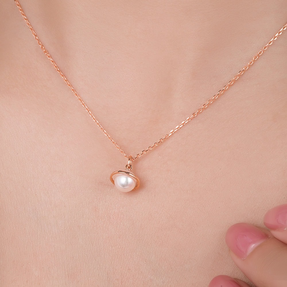 Galaxy Akoya Pearl Necklace - Symphony - Image 2