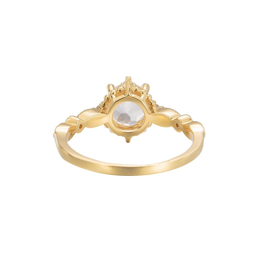 Vintage Morganite Ring - Isabella - Image 4