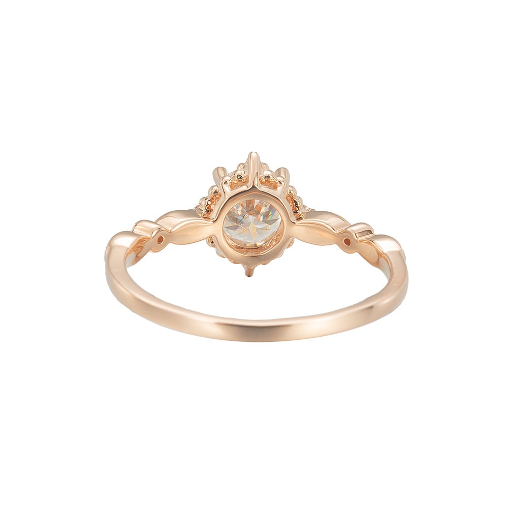 Vintage Aquamarine Engagement Ring - Helena - Image 2