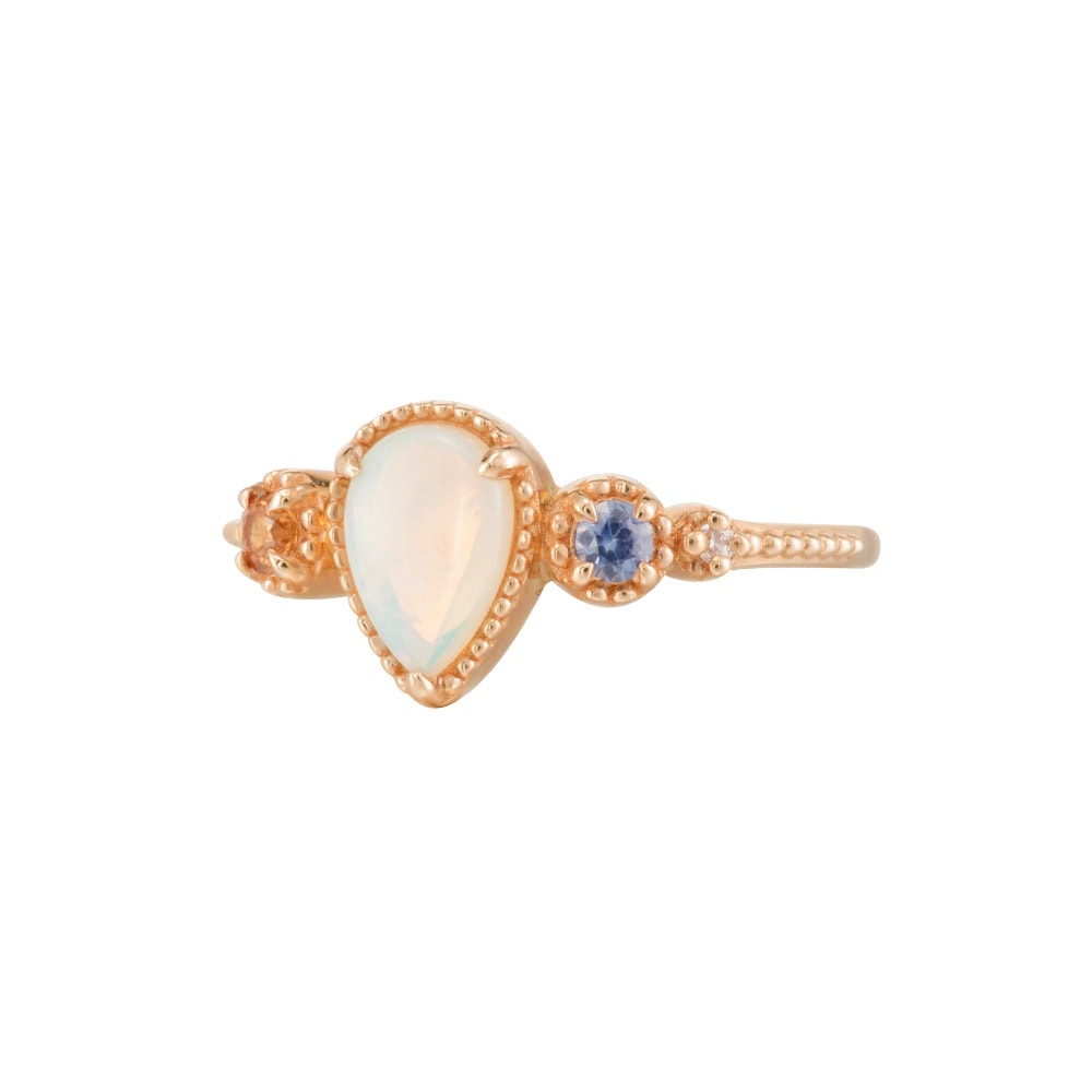 Pearcut Australian Opal Ring - Cristabel - Image 2