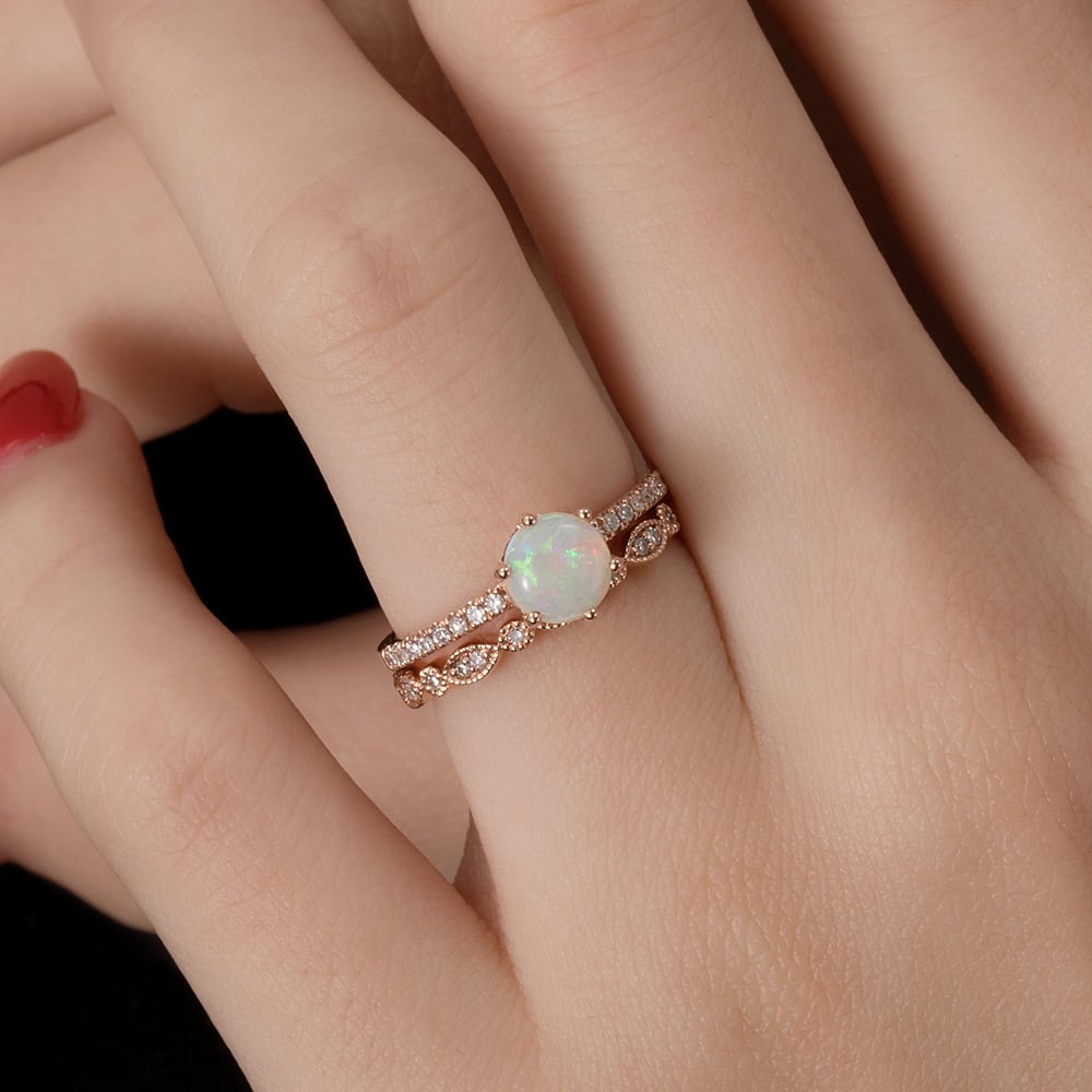 Vintage Diamond Wedding Band - Vera - Image 4