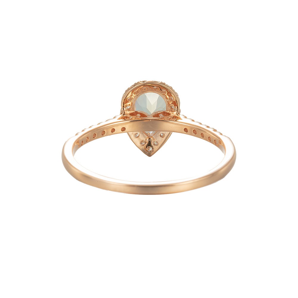 Pearcut Halo Moonstone Ring – Shiloh - Image 3