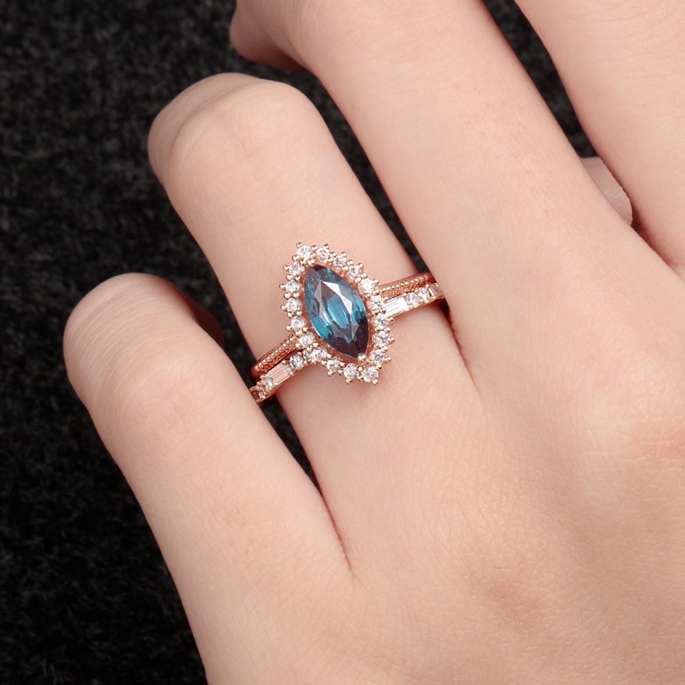 Baguette Diamond Wedding Band - Martha - Image 7