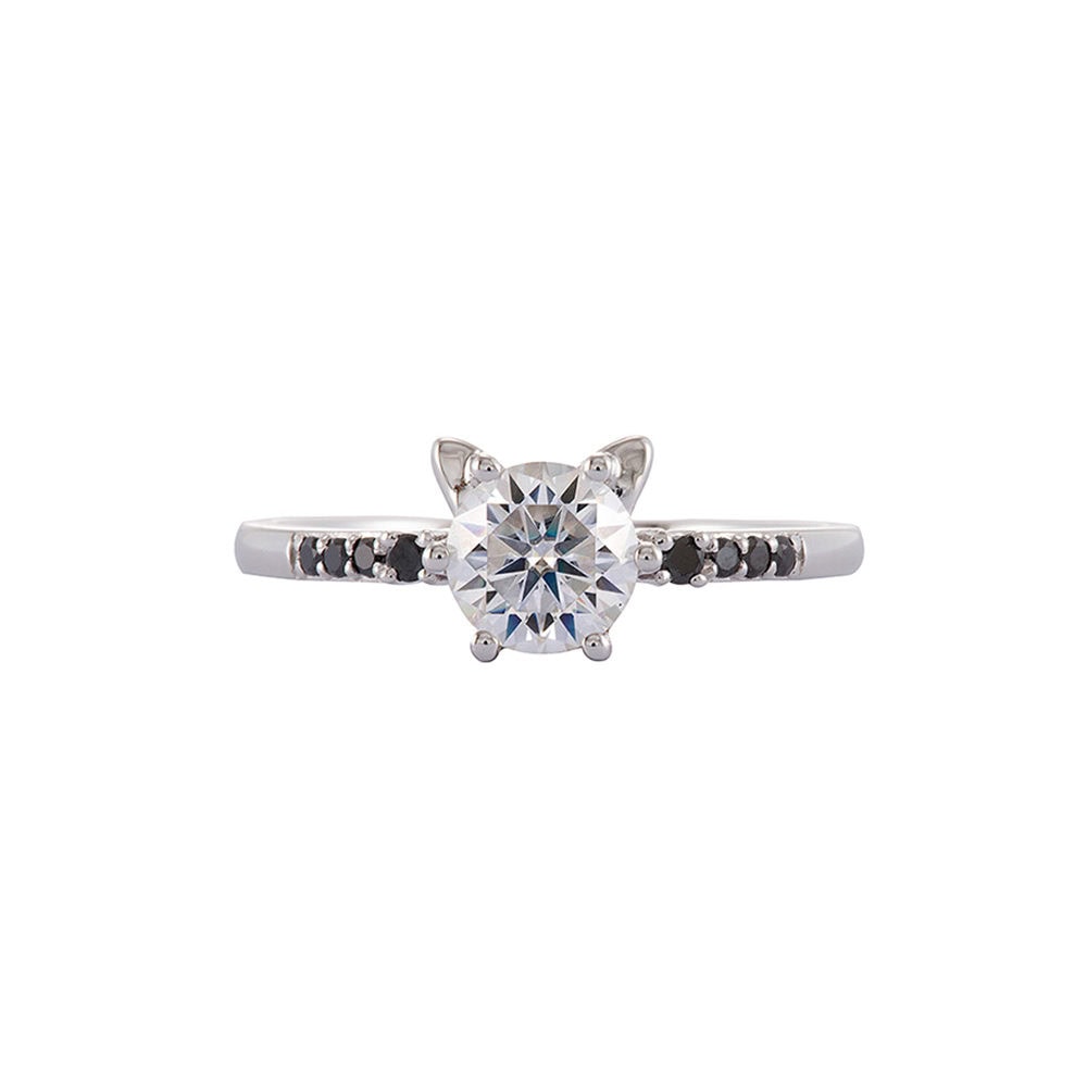 Cat Engagement Ring - Misty