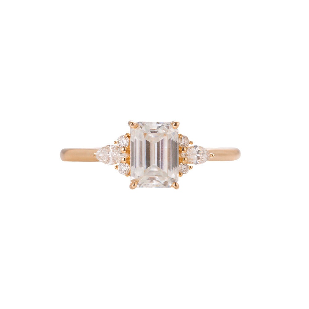 Emerald Cut Rings