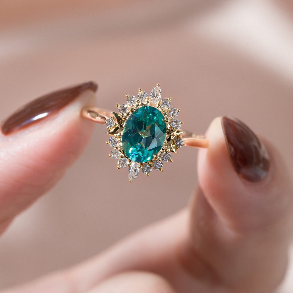 Crescent Moon Rings