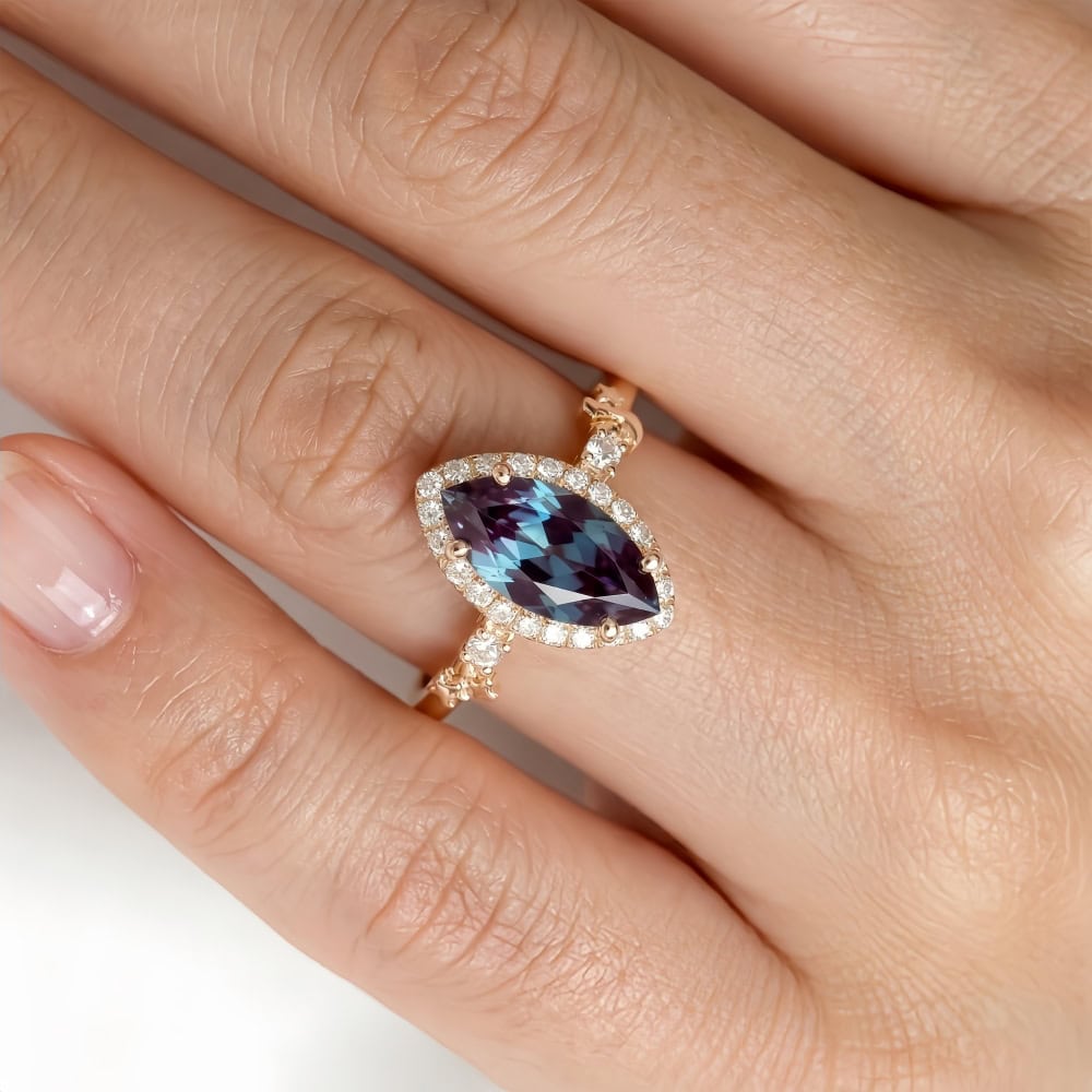 Astraea Marquise In Alexandrite - Image 2