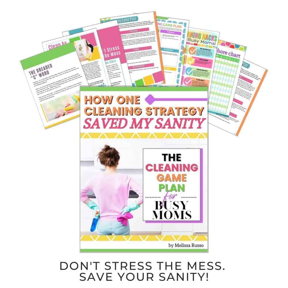 Cleaning tips for busy moms. Cleaning Game Plan