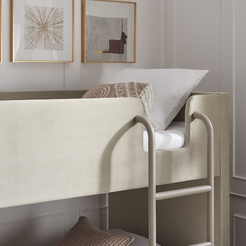 ELOISE Bunk in Taupe Velvet 3