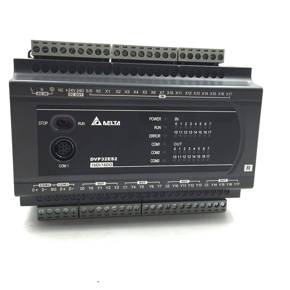 Delta S Series PLC – High-speed, modular programmable logic controller for industrial automation.