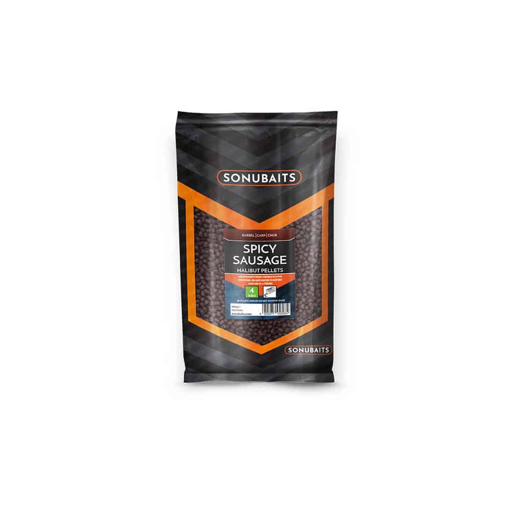 Sonubaits Spicy Sausage Halibut Pellets