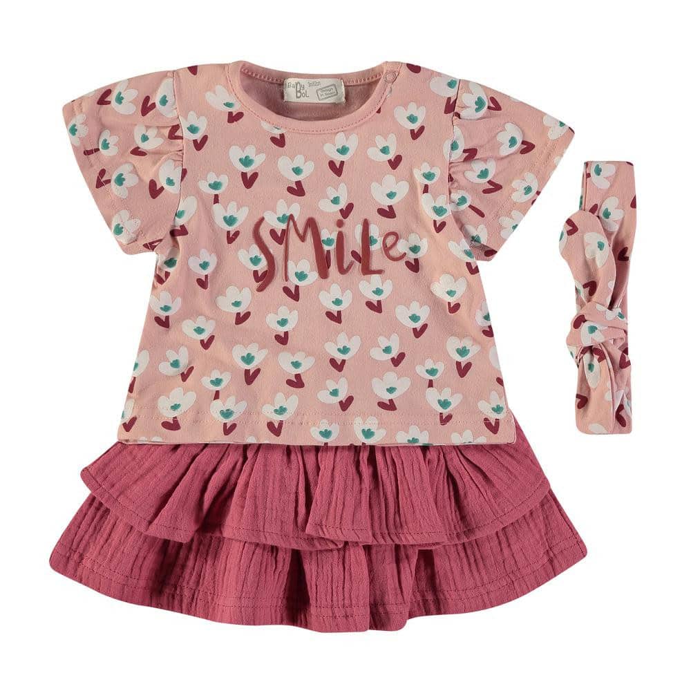 Conjunto 2 piezas   cinta Smile BABYBOL