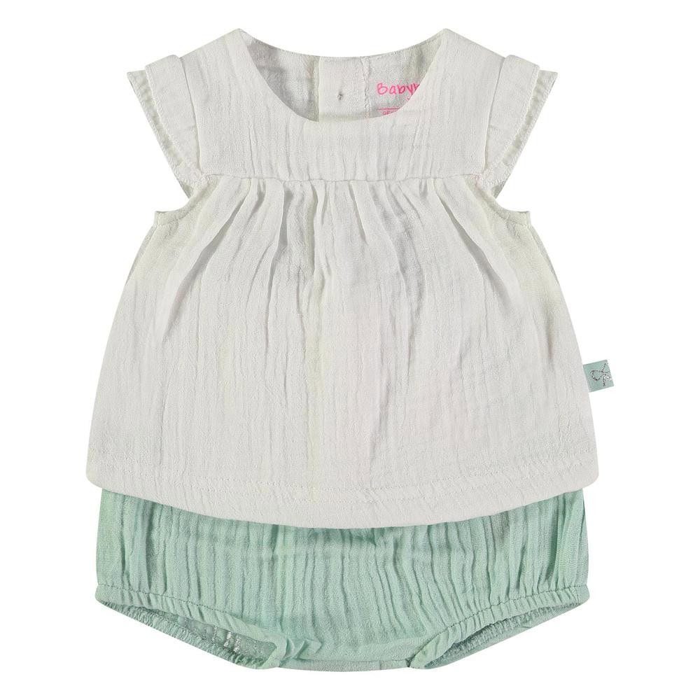 Conjunto 2 piezas tirantes y pantalón bamb BABYBOL