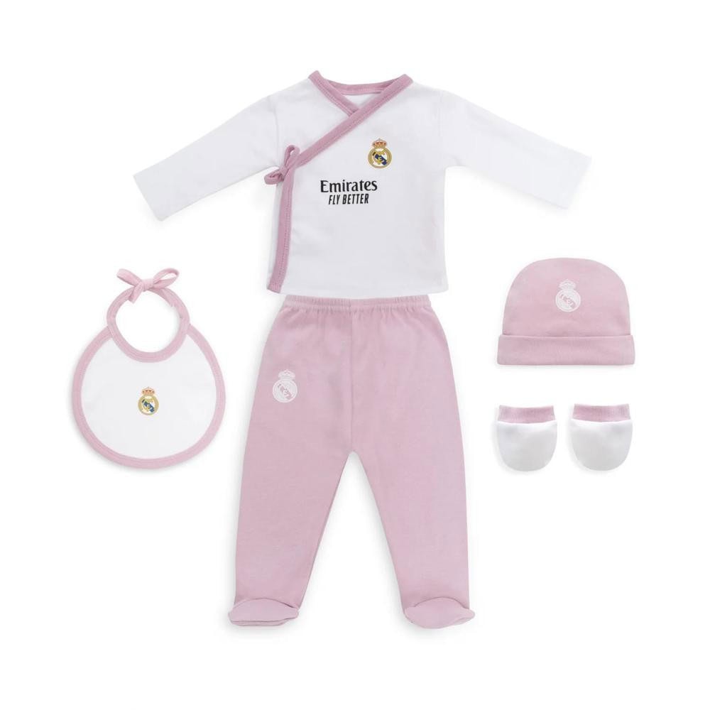 Conj de 1ª puesta rosa real madrid oficia