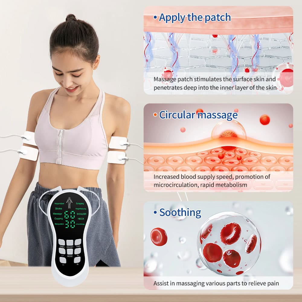 Buy an electronic pulse massager and get relief from pain