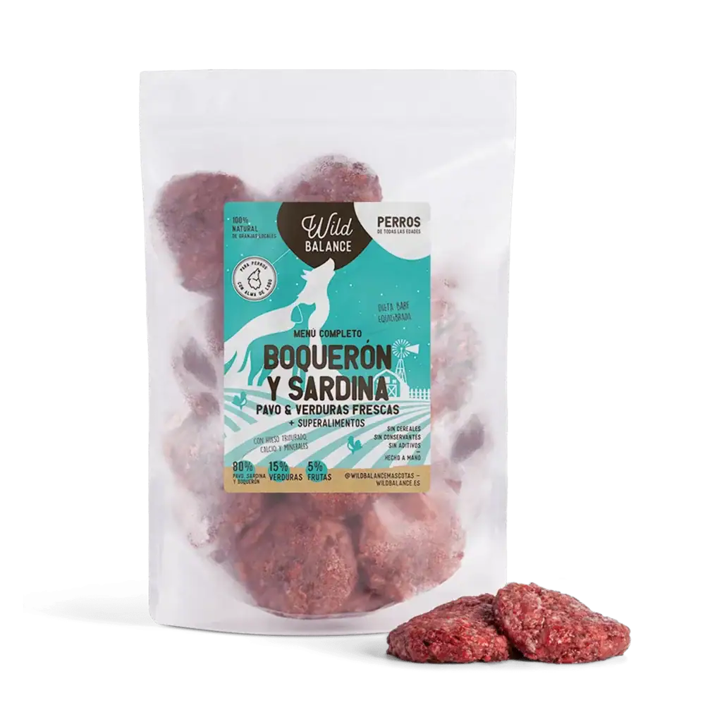 Wild Balance Menú de Boquerón y Sardina