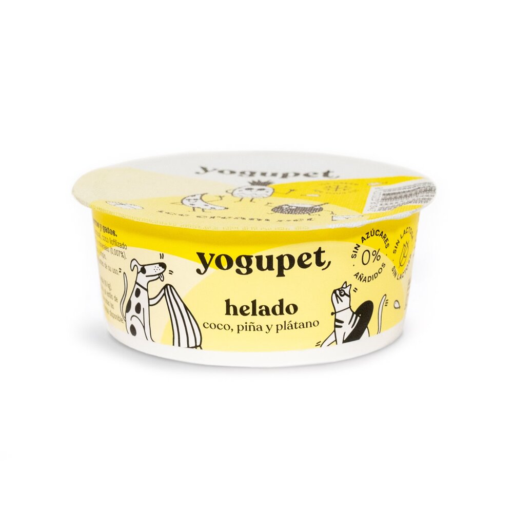 Yogupet Helado Coco Piña y Plátano Yogupet Helado Coco Piña y Plátano