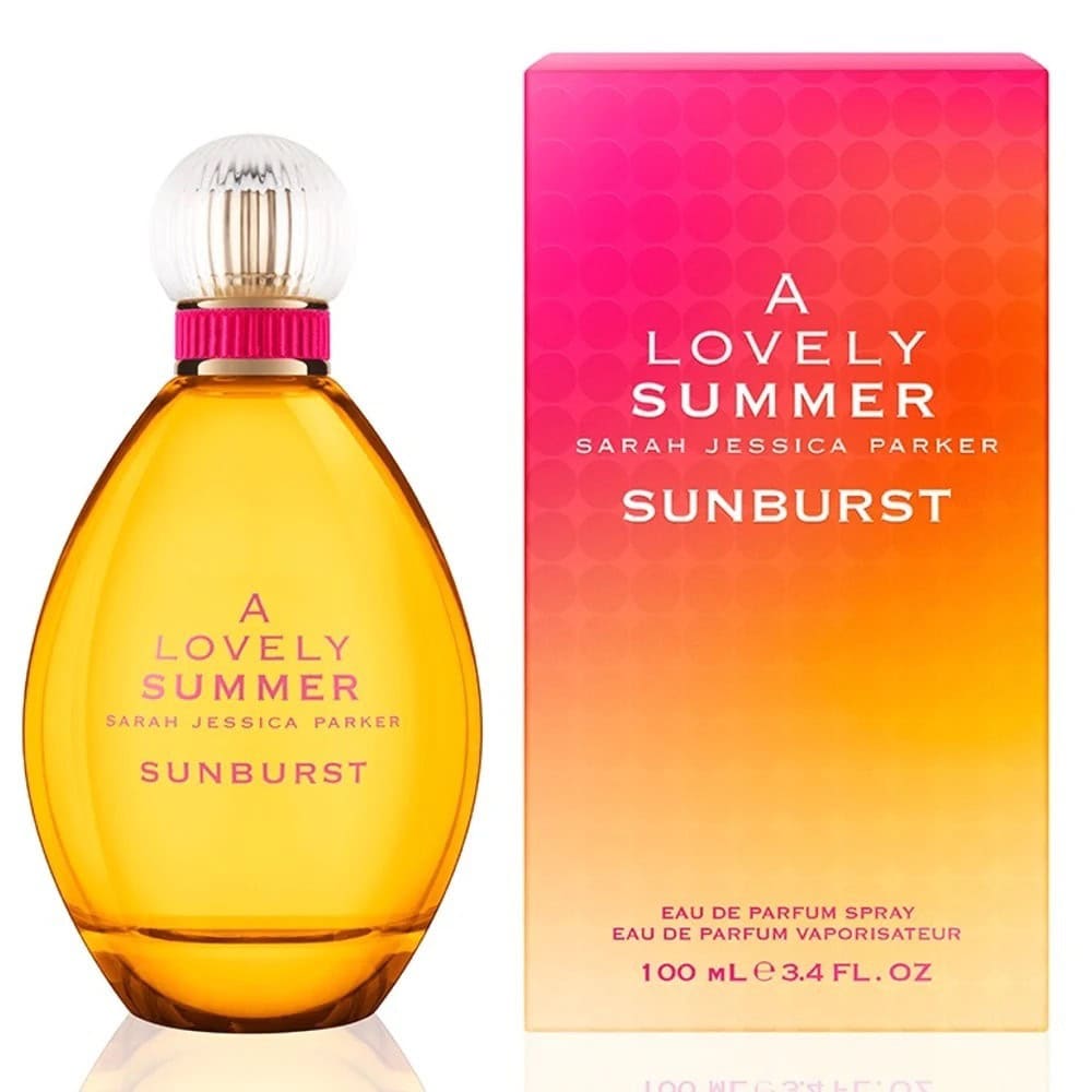 sarah jessica parker a lovely summer sunburst eau de parfum 100ml pack shot
