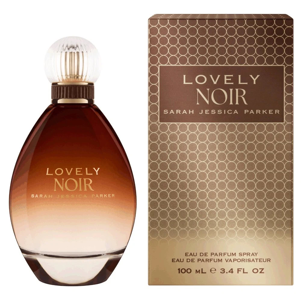 sarah jessica parker lovely noir eau de parfum 100ml pack shot 2