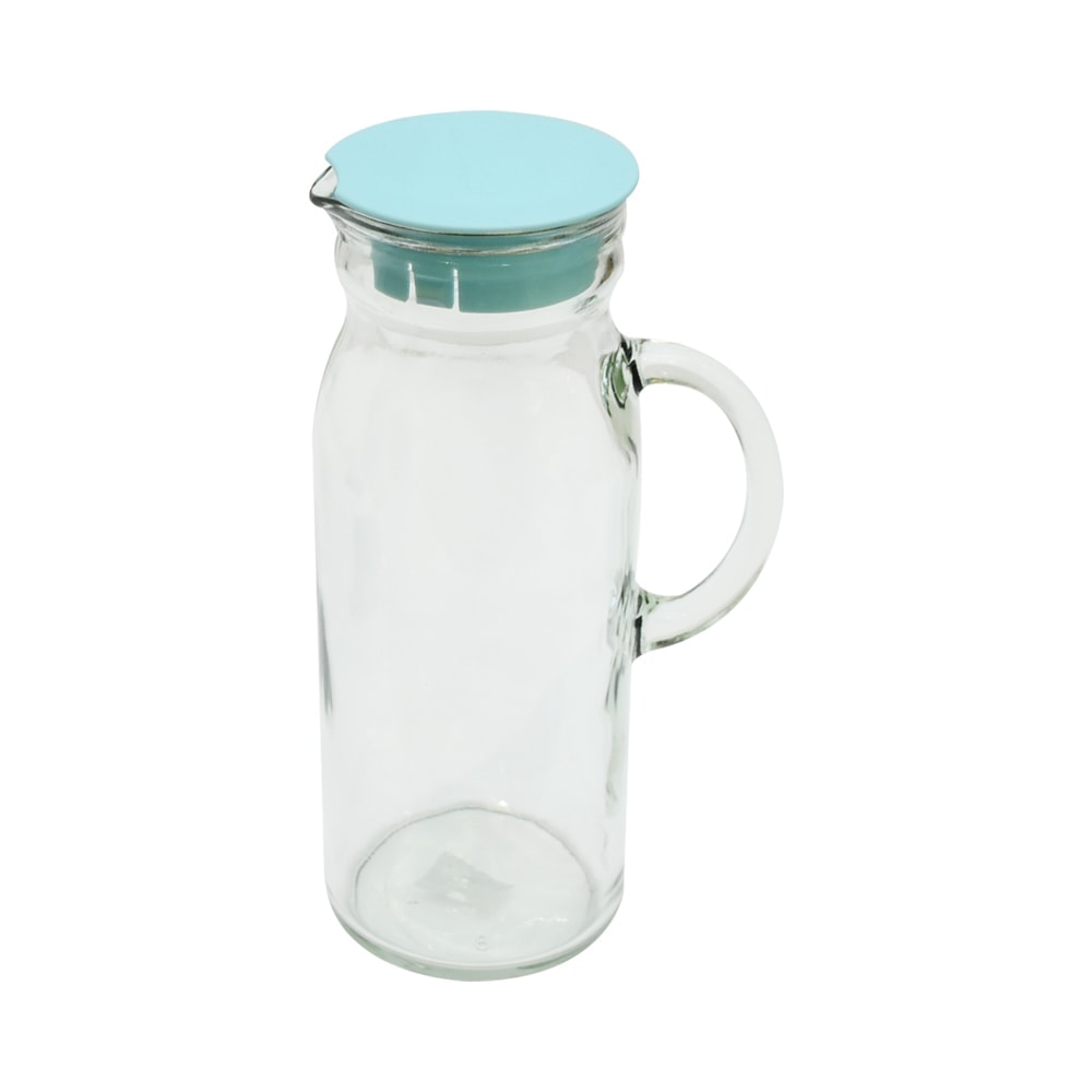 Glasslock 1 Ltr Teko Minum - Biru Aqua