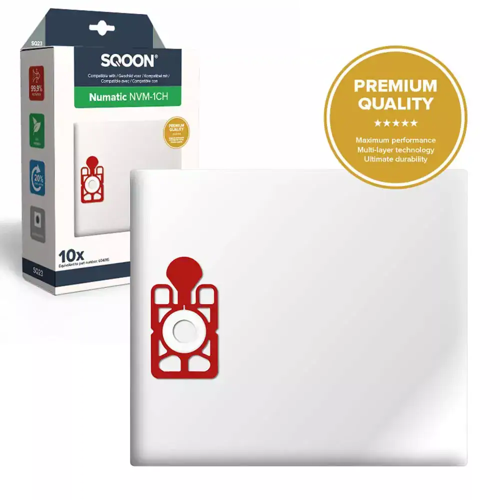 Numatic Henry stofzuigerzakken SQOON huismerk