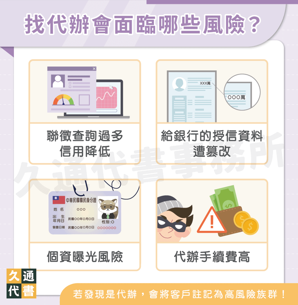 找代辦會面臨哪些風險〖久通代書〗