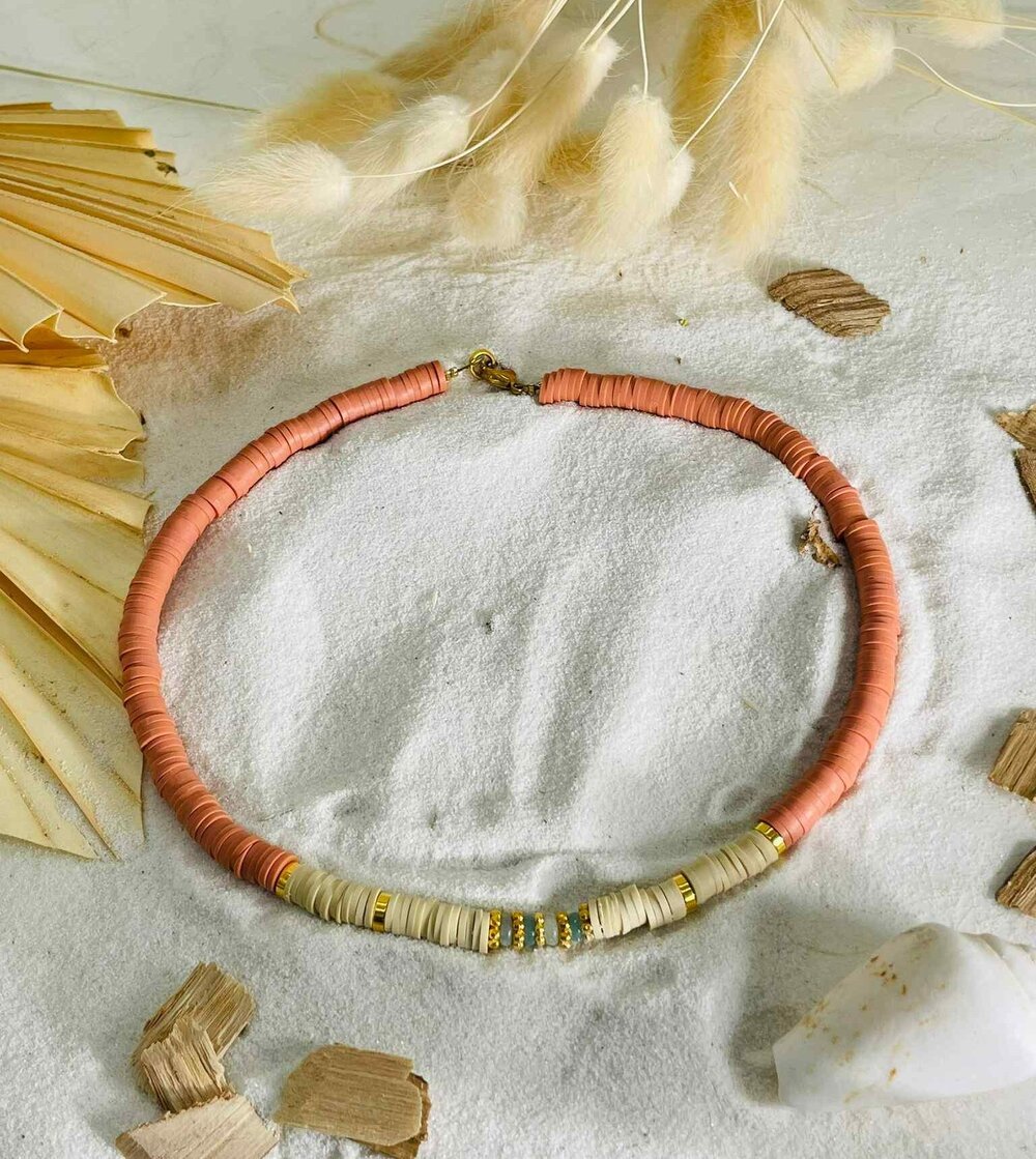 Collier Boho Chic Rusty