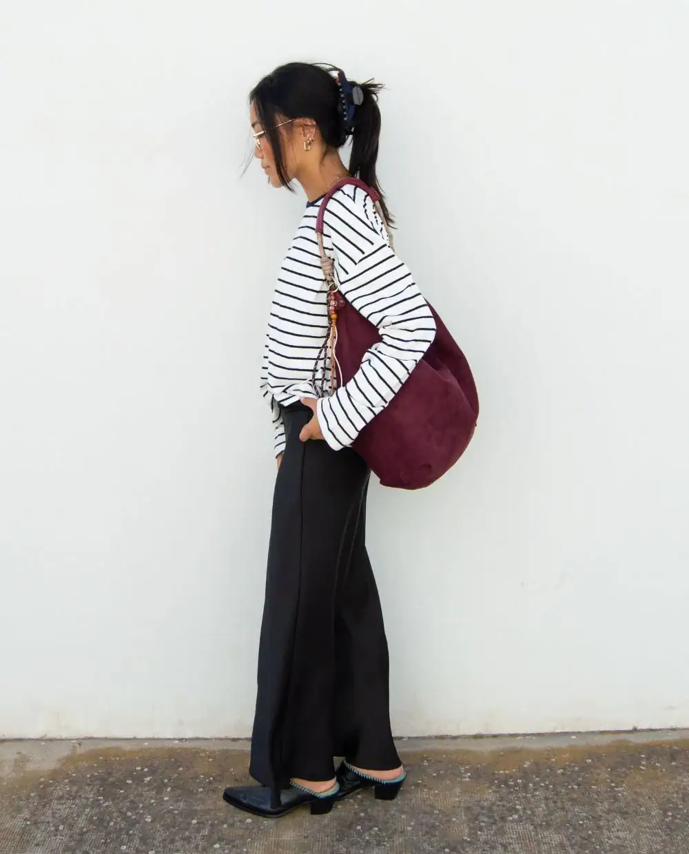 KB3402653 35 bolso hobo efecto serraje granate kbas 1 2