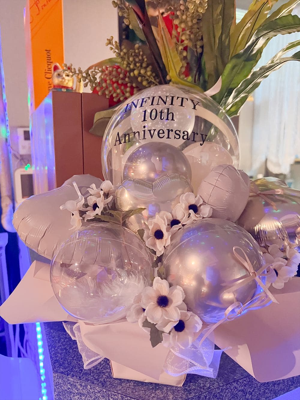 フィリピンパブ スナック キャバクラ 周年記念バルーン装飾演出