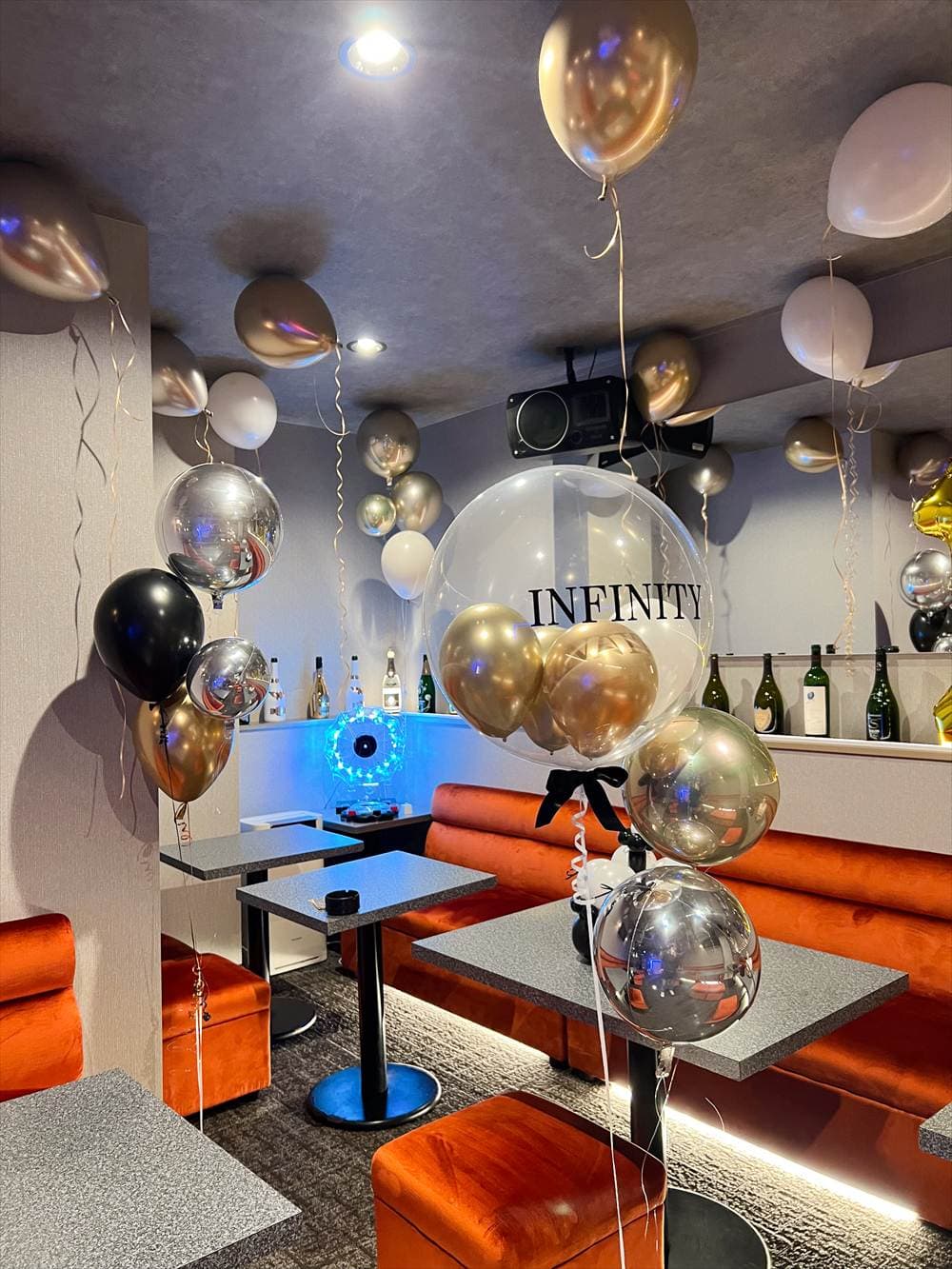 フィリピンパブ スナック キャバクラ 周年記念バルーン装飾演出