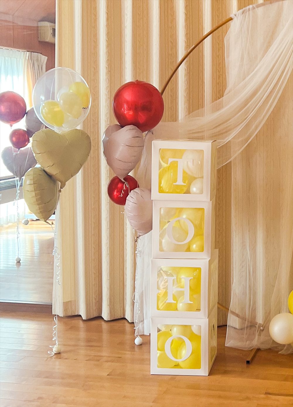 演奏会バルーン装飾