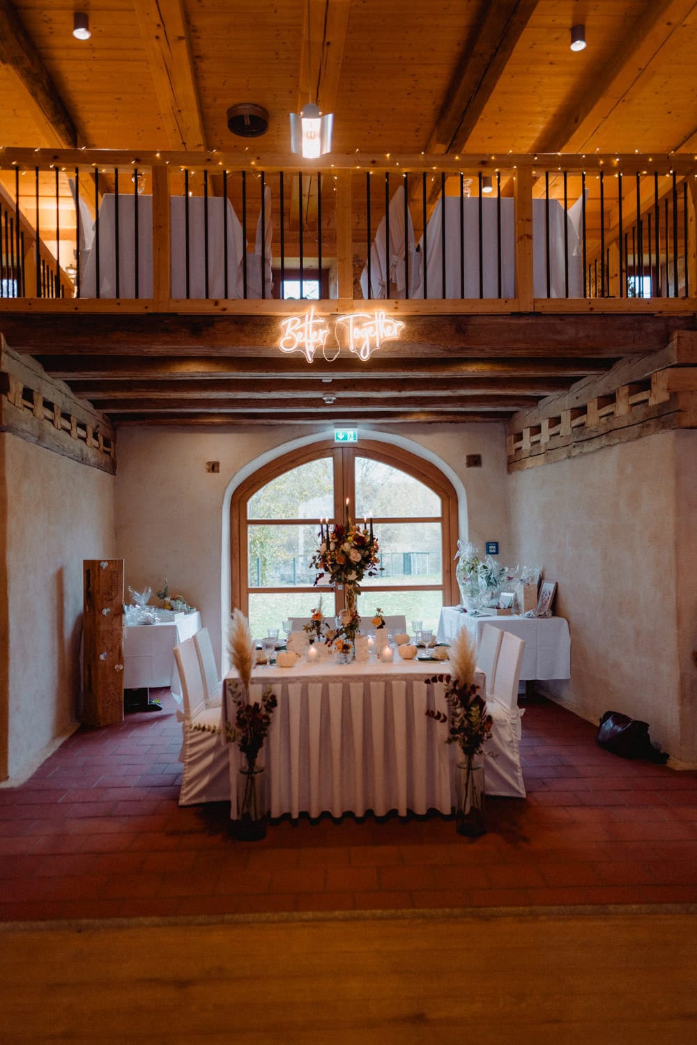 Saal im Hamerschloss Stodl