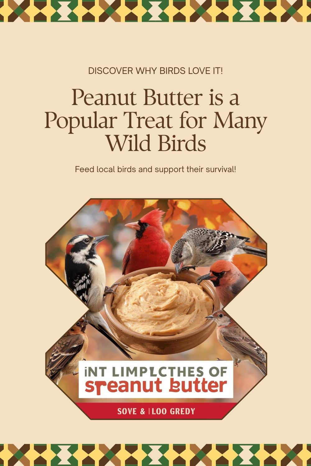 Peanut Butter for Birds