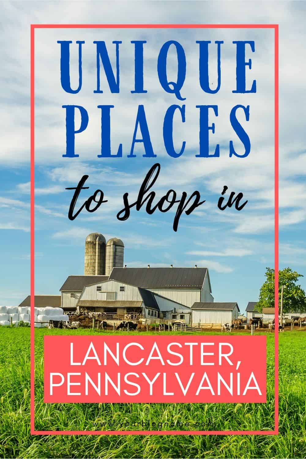 From shopping to sightseeing, there is so much to do in Lancaster, PA. Here are my favorite Unique Places To Shop In Lancaster County, PA. Lancaster, Pennsylvania is one of my favorite places to visit. Home to the Pennsylvania Dutch, or Amish, this county is peaceful, quint and full of lots of wonderful shopping experiences. #lancasterpa #familytravel #pennsylvania #pennsylvaniadutch