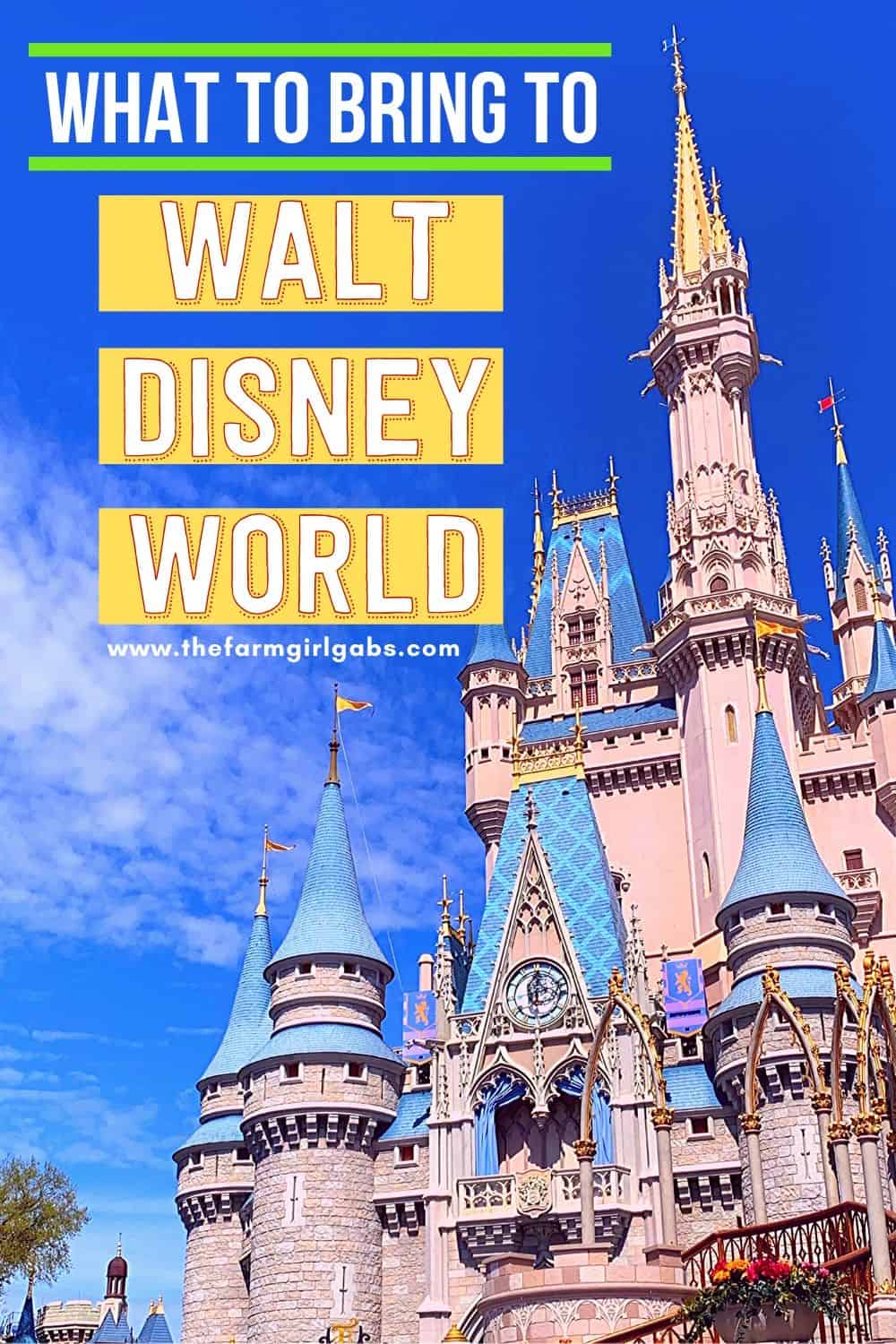 Free Disney Packing List! Heading to Walt Disney World Soon. Pack more fun and print this Essential Walt Disney World Packing List so you don't forget any of the Disney Packing essentials! Plan your perfect Disney World Vacation with these helpful Disney vacation tips. Print out this free Disney Packing List before you leave. #disneyworld #disneypackinglist #disneyhacks #disneytrip