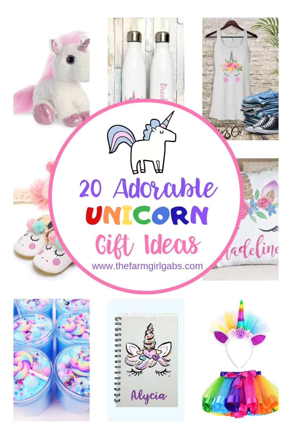 Have a unicorn lover in your life? You can resist these magical creatures. Here are 20 Enchanting Unicorn Gift Ideas to give your unicorn fan. #unicorn #unicorngifts #unicorncraft