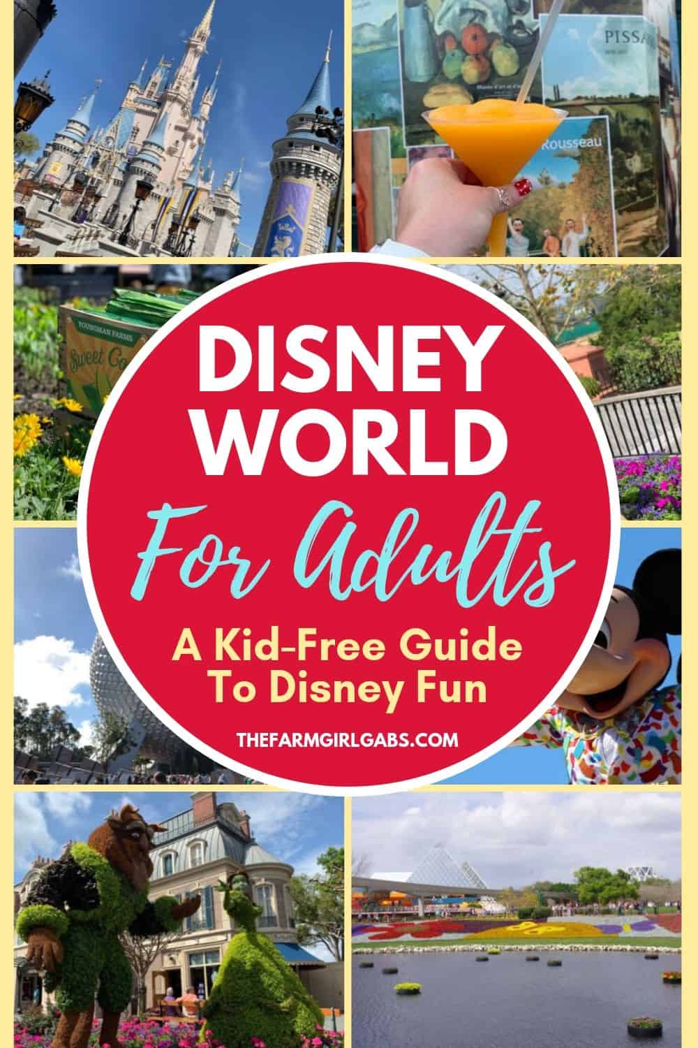 An adult-only Walt Disney World trip is something everyone should do at least once. This planning guide, Disney World for Adults: a Kid-Free Guide to Disney Fun, will help you plan a magical kid-free Disney World trip. #disneyworld #disneytips #disneypackinglist #wdw