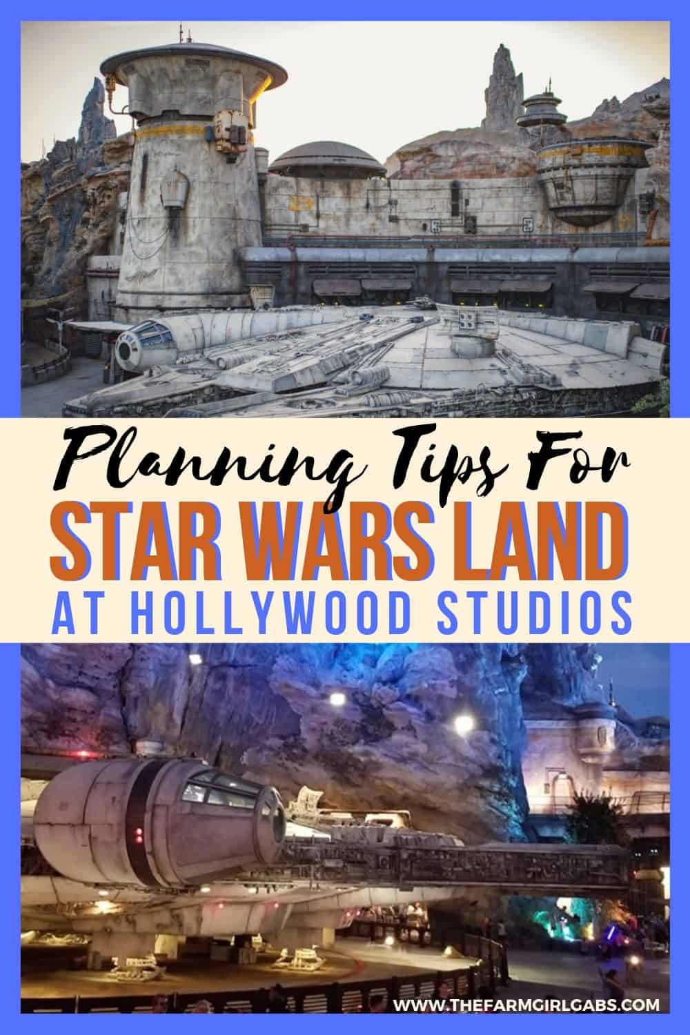 Punch it Chewie! Before you get into Disney vacation mode, here is some information about Galaxy's Edge to help in your Star Wars land at Hollywood Studios planning. These Disney tips will make your Disney vacation extra magical. #starwarsland #disneyworld #disneytips #galaxysedge